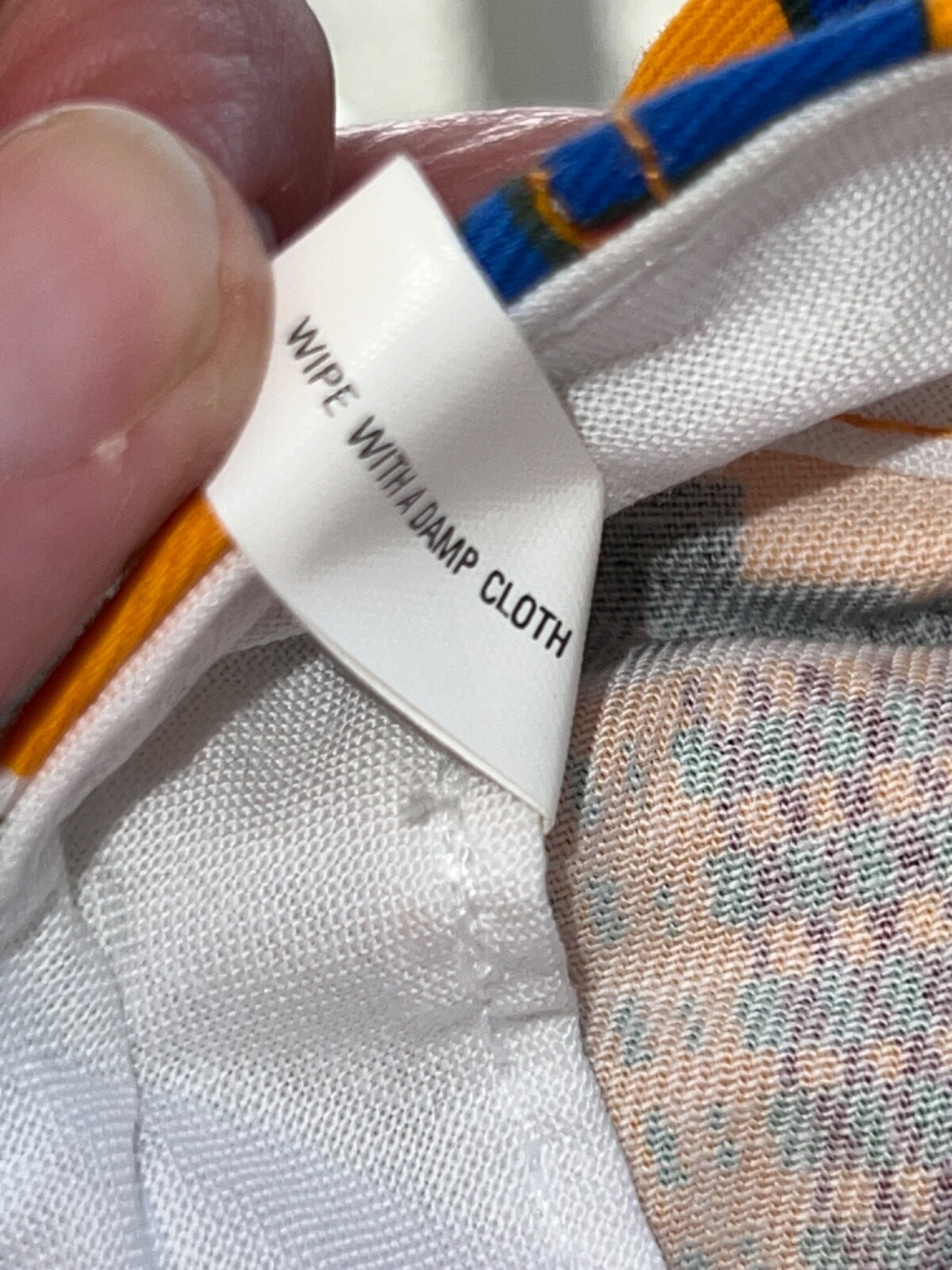 Avon gold Royal Blue Green Plaid 1994 Hat Cap Snapback EUC