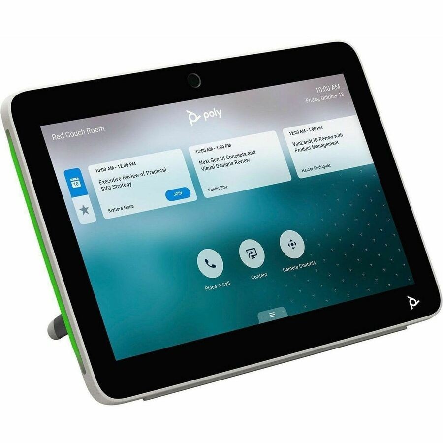 Poly Wall Mount for Touch Panel - White