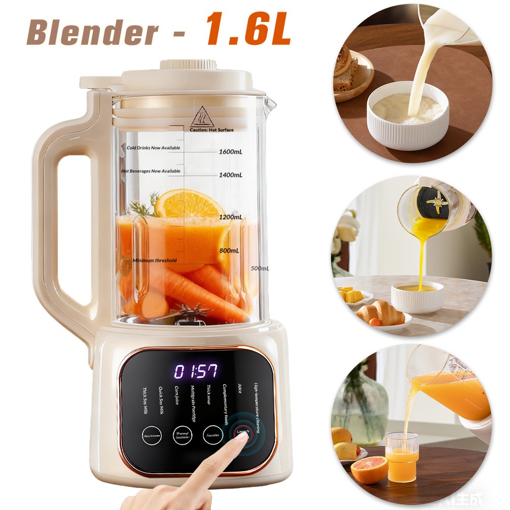 11in 1 Nut Milk Maker 54oz Soy Milk Maker Homemade Blender Oat Nut Soy Oat Juice