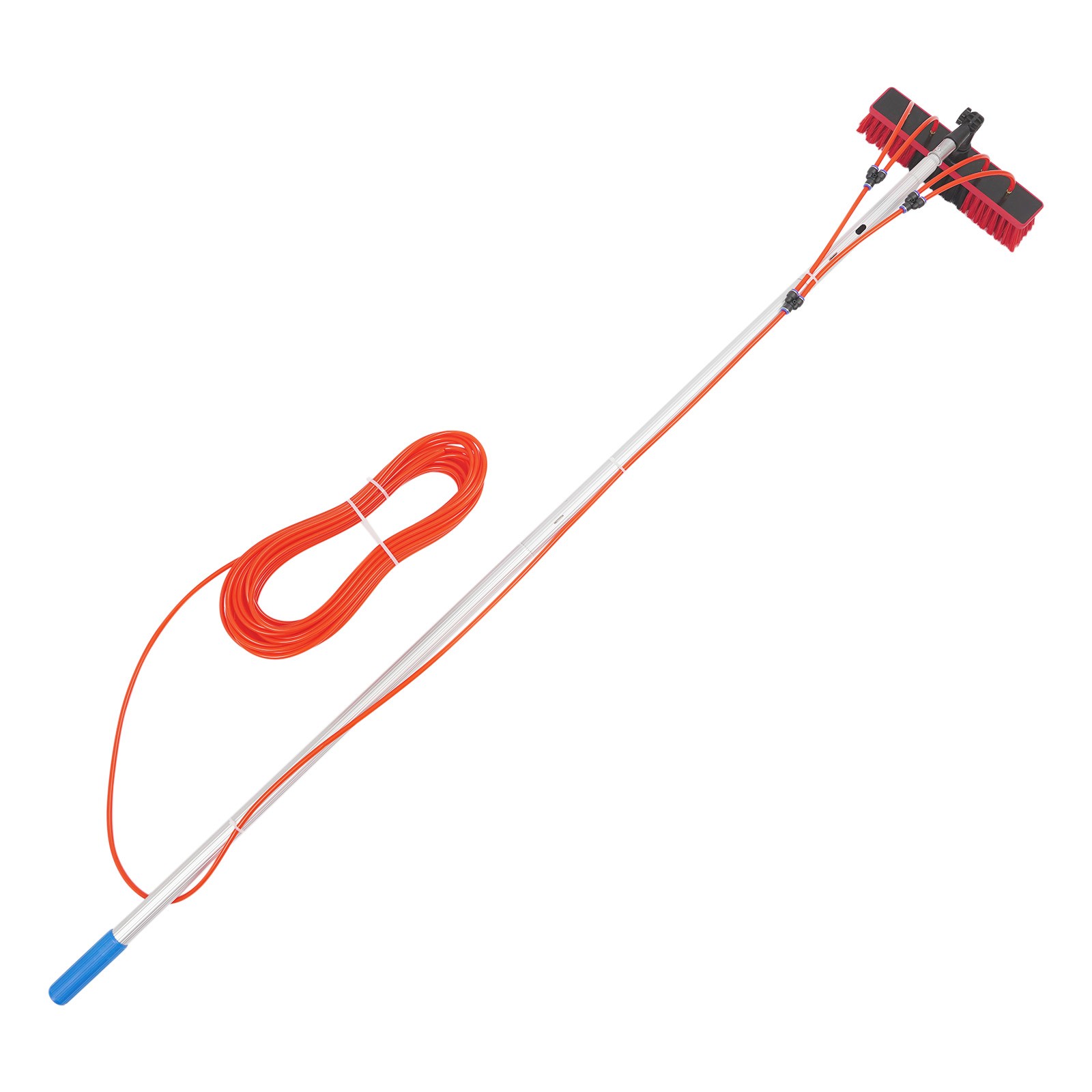 Cleaning Brush & Pole Cleaning Kit Solar Panel Outdoor Window Cleaning Pole Kit