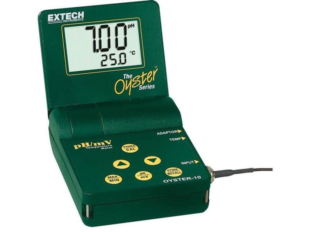 Extech Oyster 10 Series Digital pH mV Temp Meter | Professional Water Tester