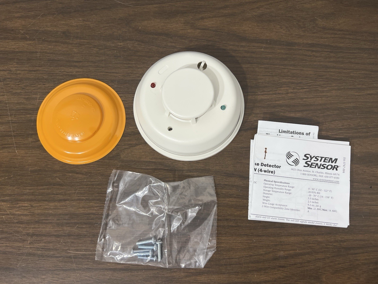System Sensor 4WTA-B 4W Smoke Detector WORKING