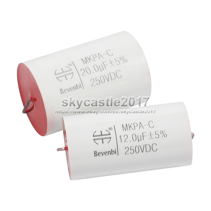 1pcs 250V 18uF-100uF Speaker Frequency Divider Crossover Non-Polarity Capacitor