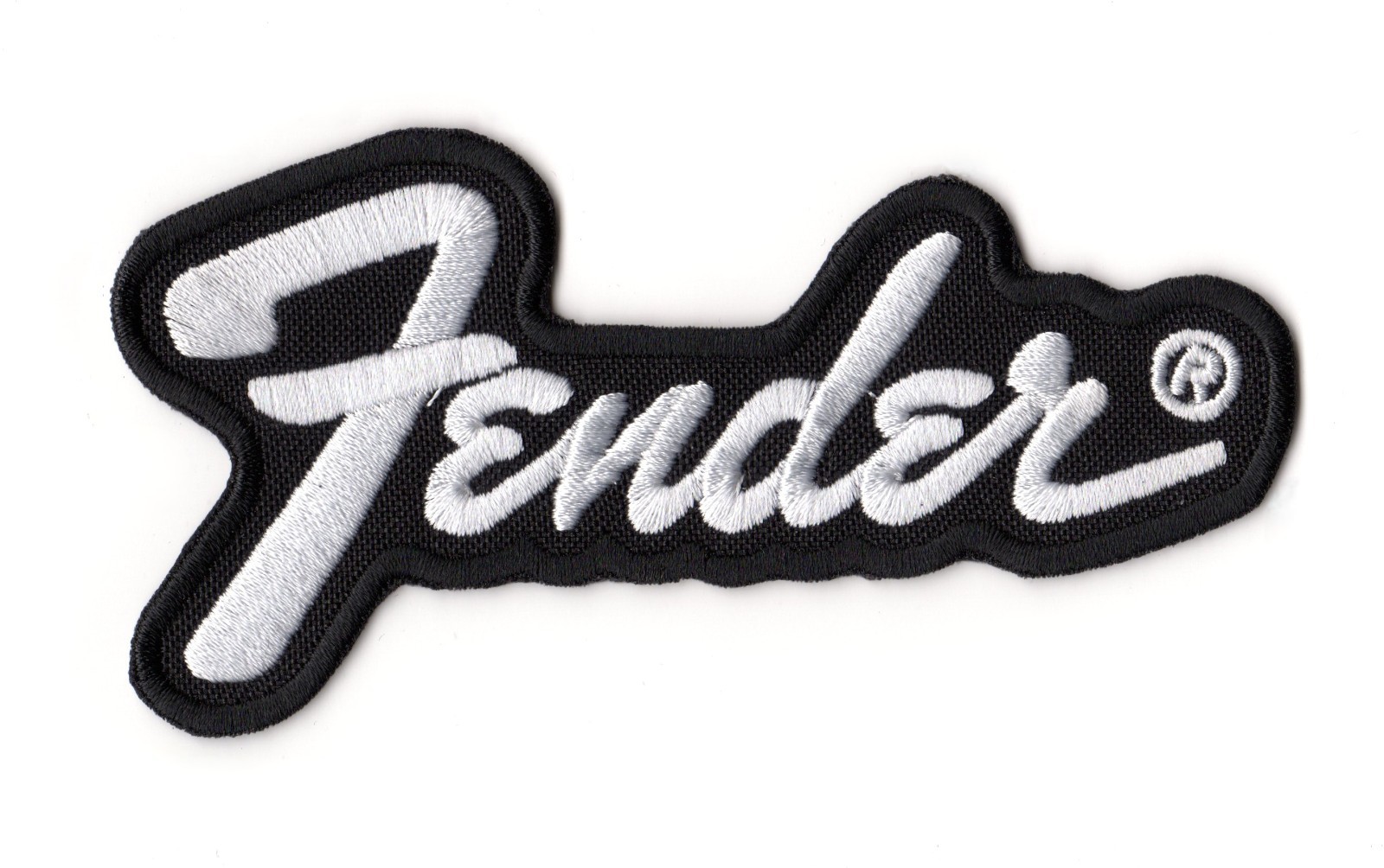 Fender Patch Musical Instruments Corporation Embroidered Sew On Hook & Loop Logo