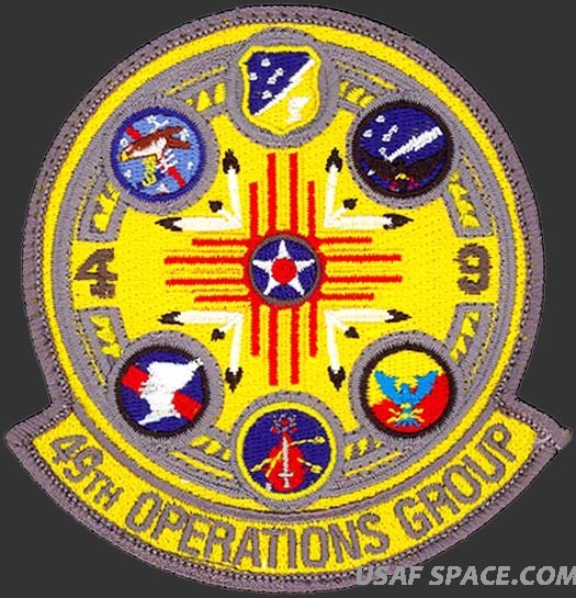 USAF 49th OPERATIONS GROUP - MQ-9 Reaper ATTACK UAV - ORIGINAL -GAGGLE- PATCH