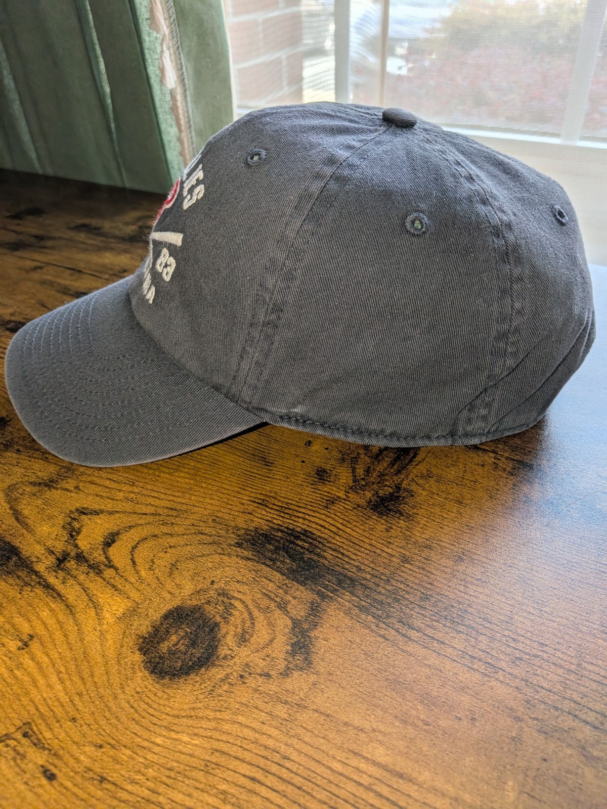 Philadelphia Phillies 47 Strapback Hat Gray Clean Up Cap MLB Adjustable 1863