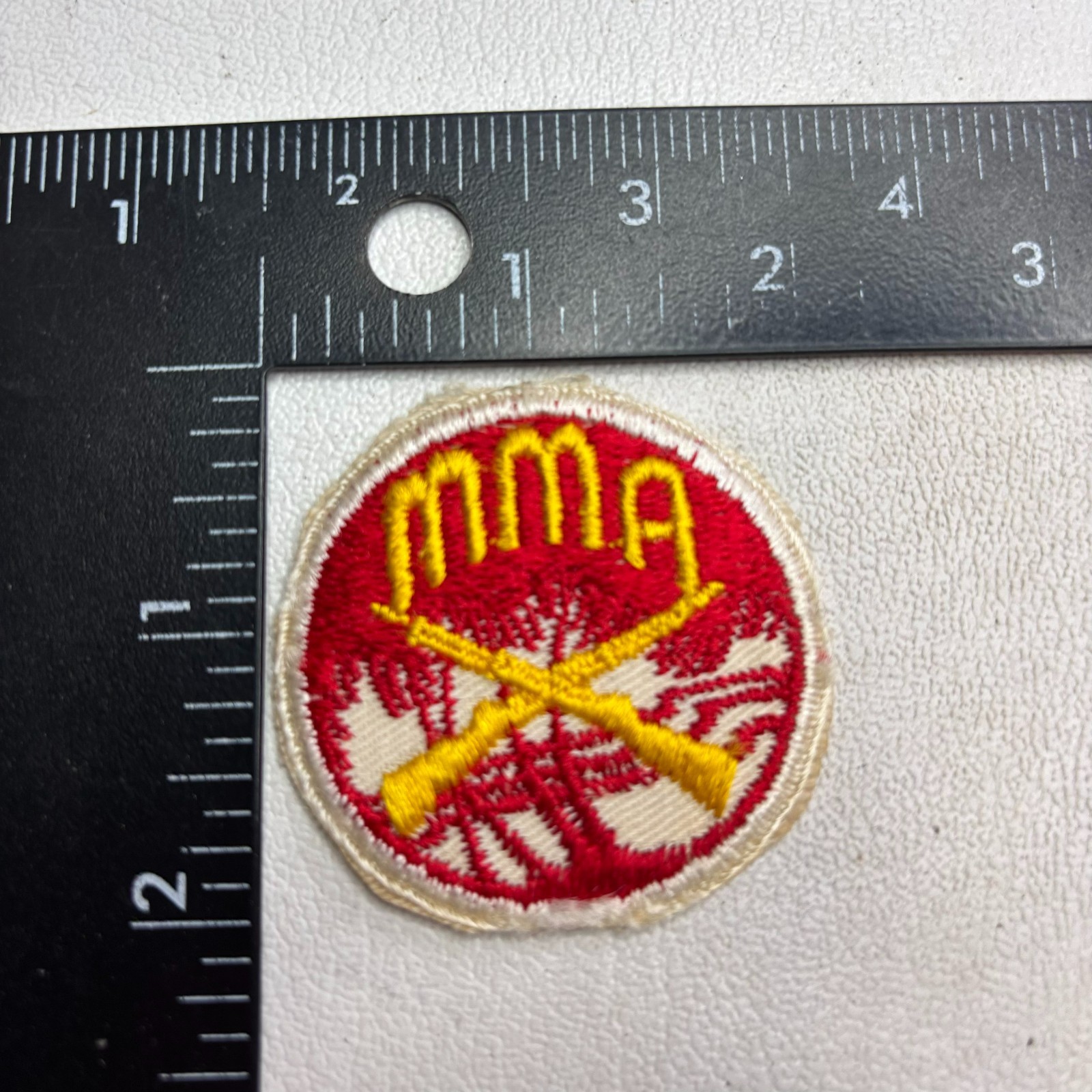 MMA - MIAMI MILITARY ACADEMY Crossed Rifles Patch 62TX