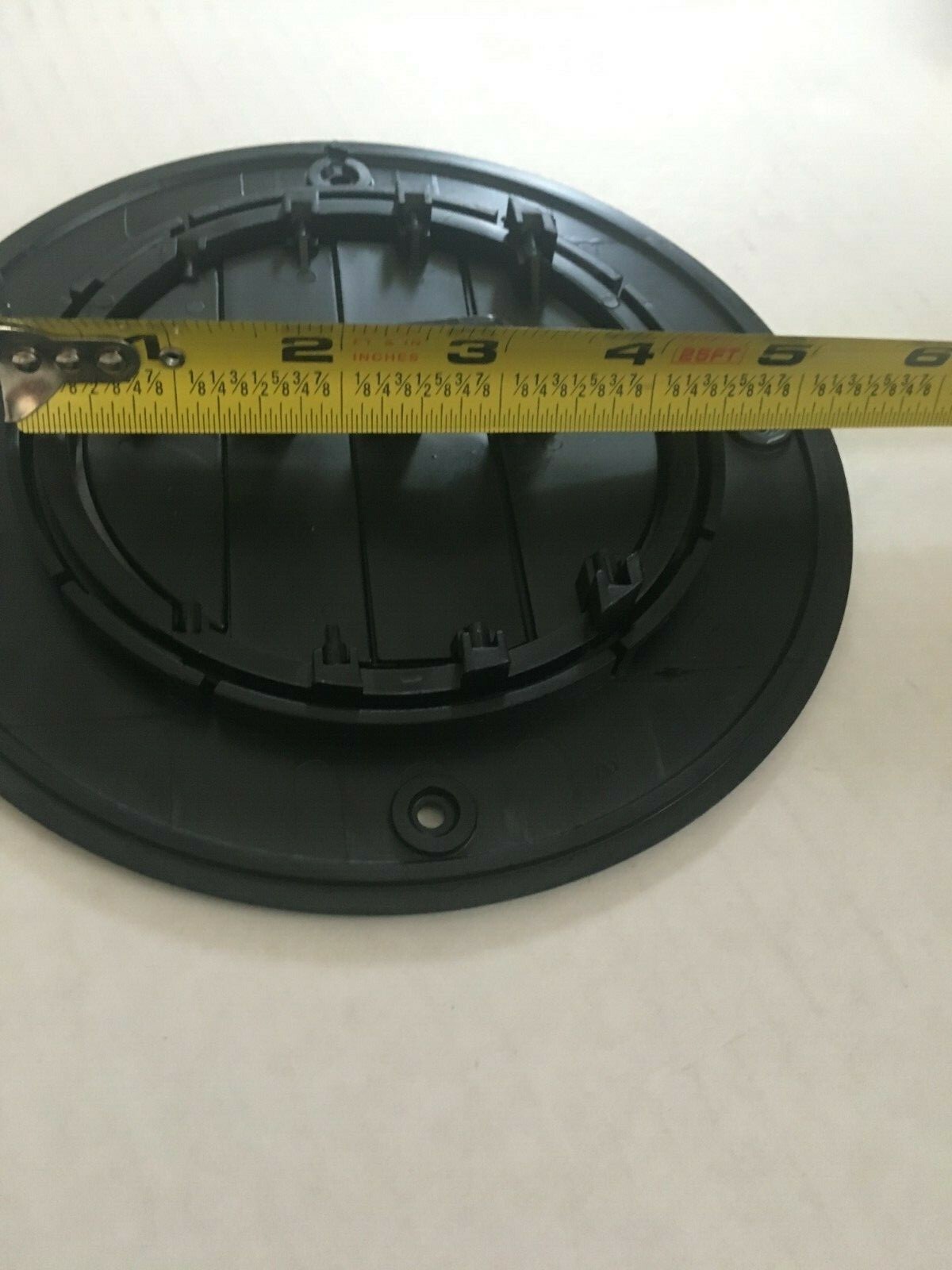BLACK Round AC Ceiling Vent Open Close Adjustable Rotate Camper Trailer RV