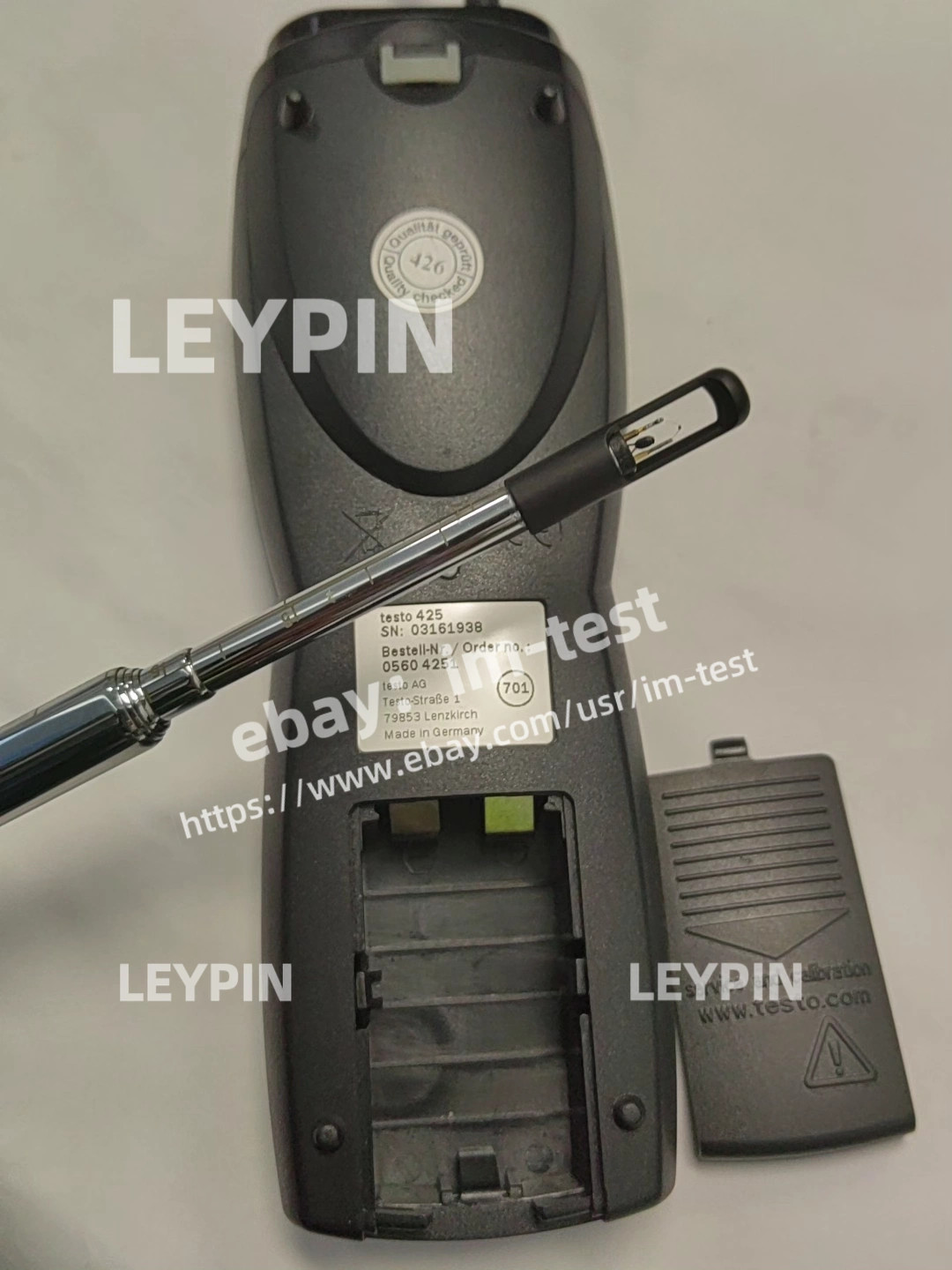 Testo 425 anemometer*im