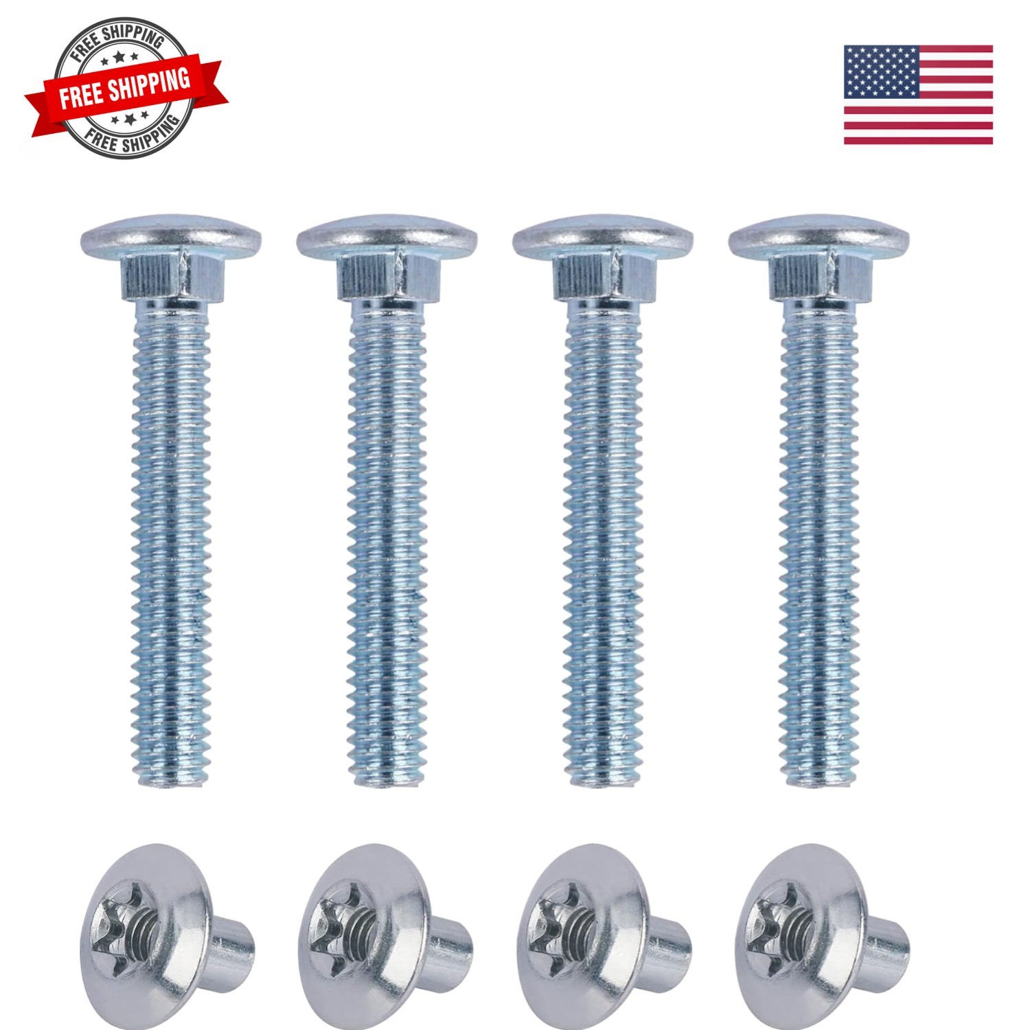 Trailer Hasp Bolt Kit, Trailer Hasp Bolt Style | Cam Action Hasp, For Trailer