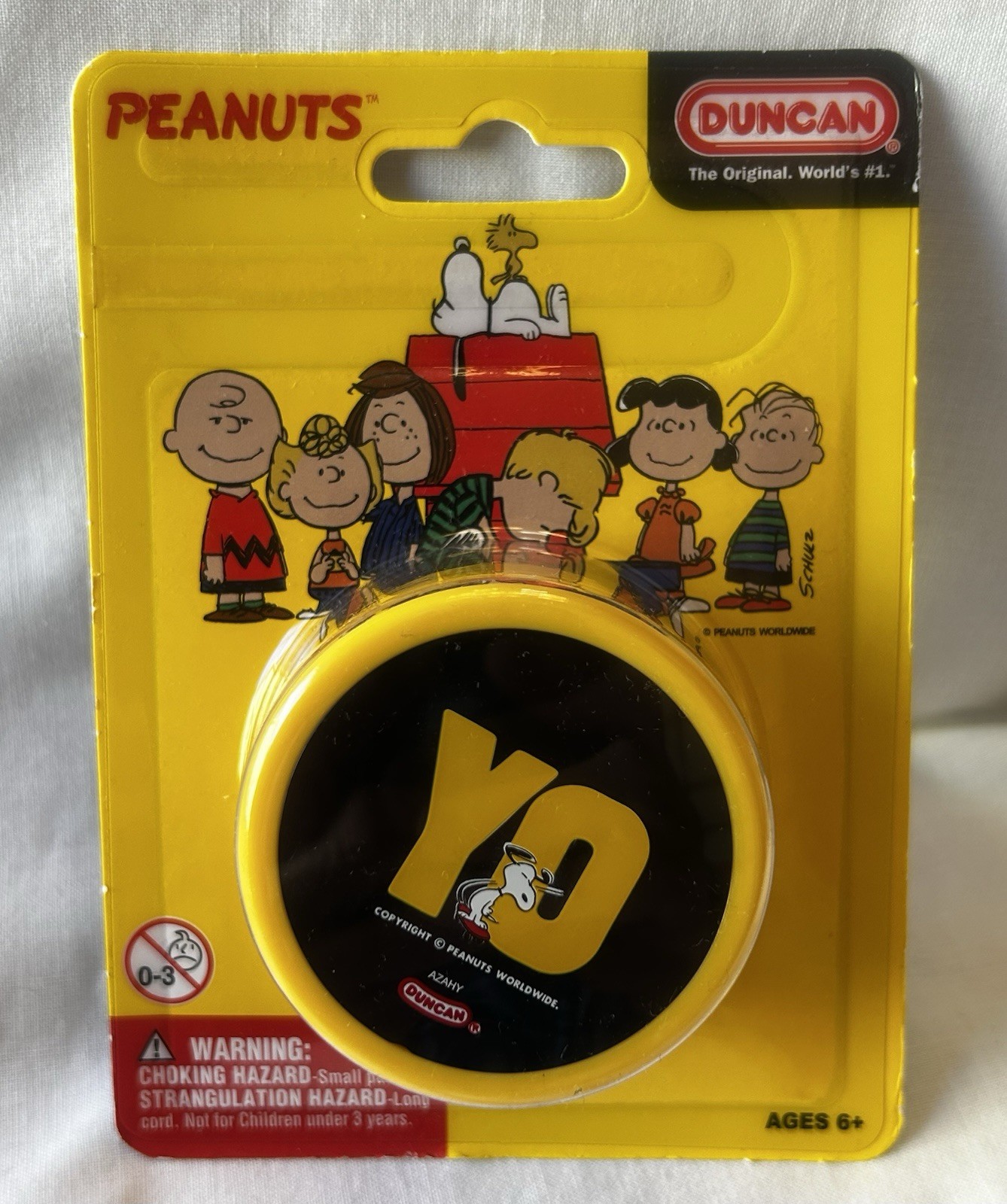 Peanuts Snoopy Butterfly Duncan Yoyo.