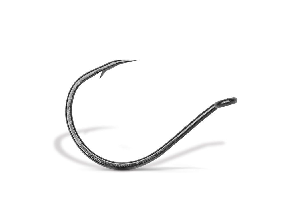 50 pack - VMC 3/0 Wacky Hook - 7344 - Black Nickel - Bulk - New - USA Shipper