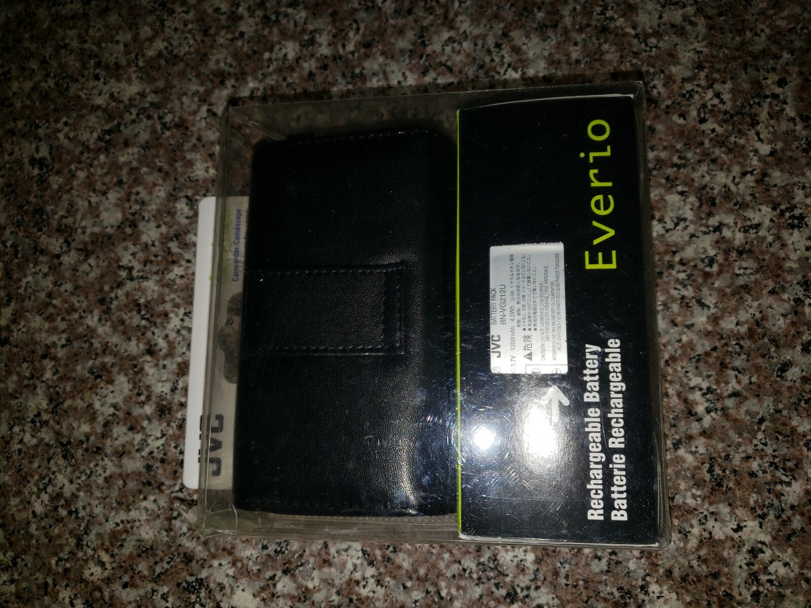 Genuine JVC VU-VG7K Accessory Starter Kit Case and BN-VG212U Battery VU-VG7KU