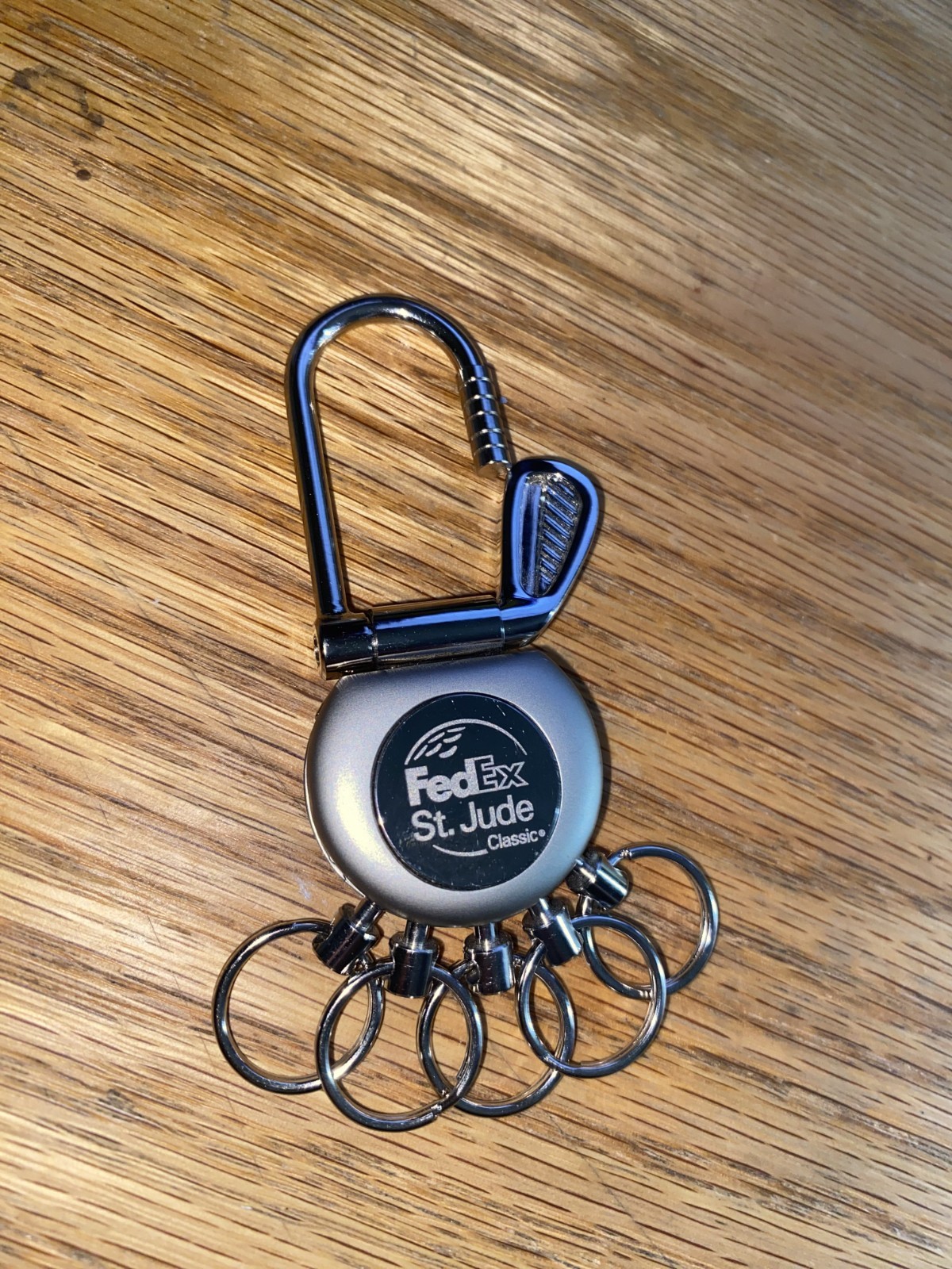 FedEx  -  St. Jude Classic Golf  5 SEPARATE KEY HOLDER.