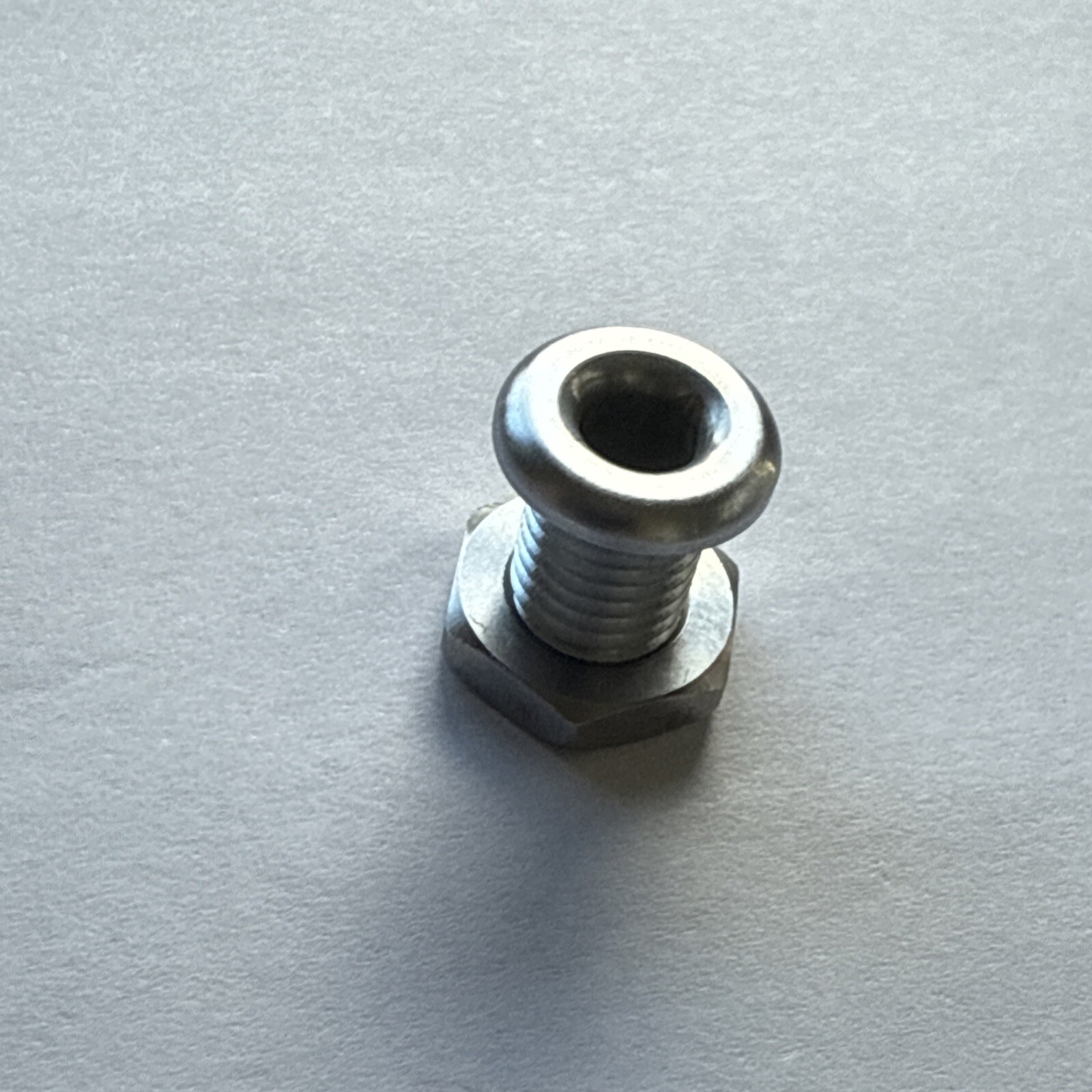 Drum Air Vent Grommet TOP QUALITY !! 5/16”W (8.65mm)X 1/2”L Chrome Screw Vent