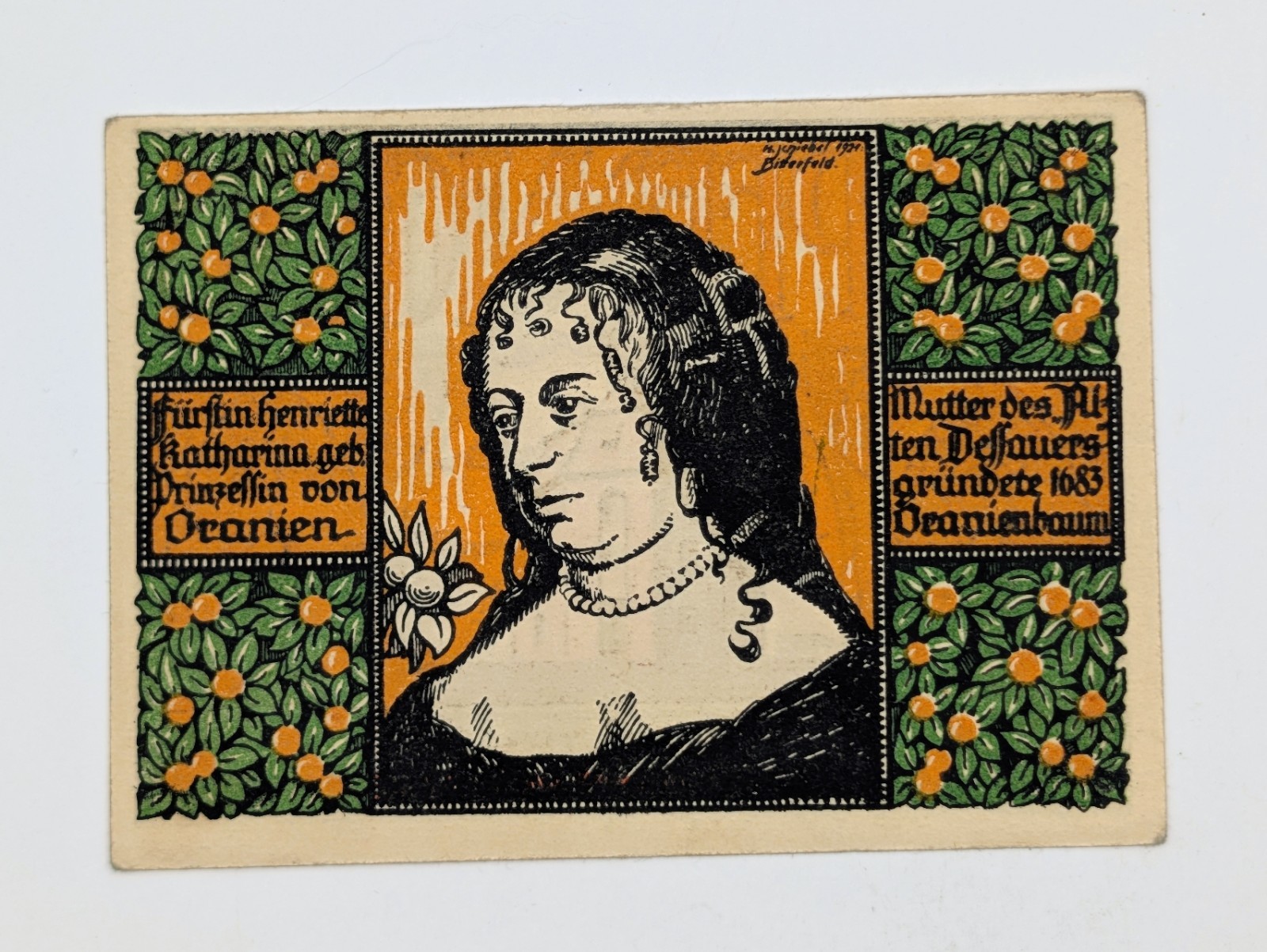 Germany 50 Pfennig "Notgeld" Banknote, 1922