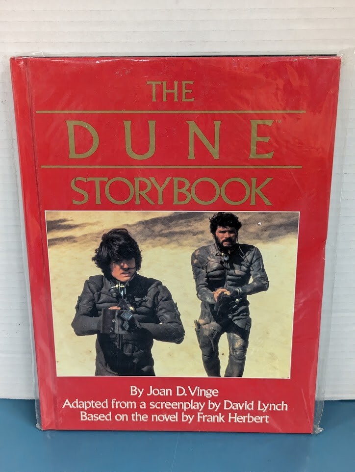 The original Dune movie Storybook by Joan Vinge. Rare DAVID LYNCH Tie-in NICE!