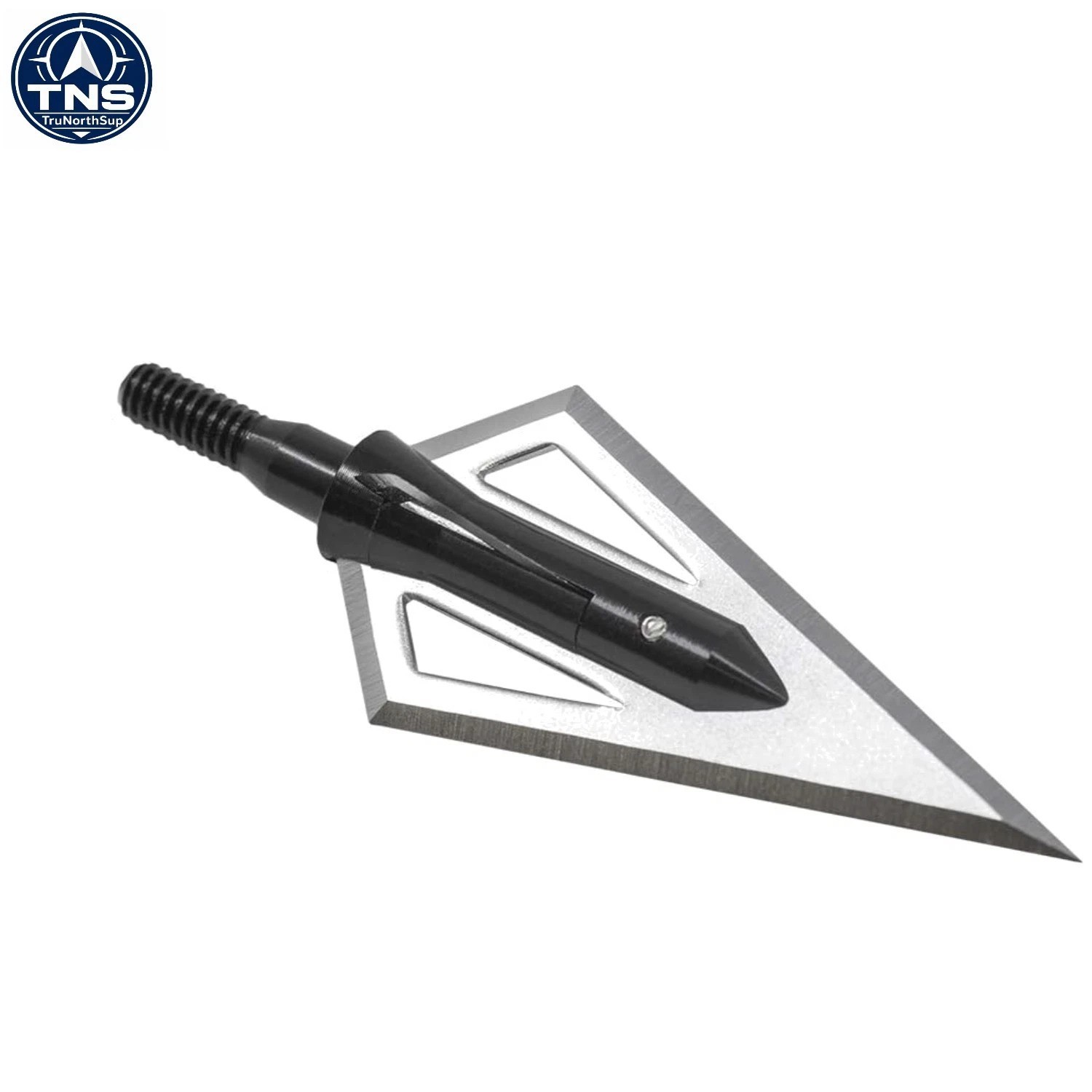 The Butcher Broadhead 100 gr 3pk Silver for Hunting Bone Shattering 4-Blade