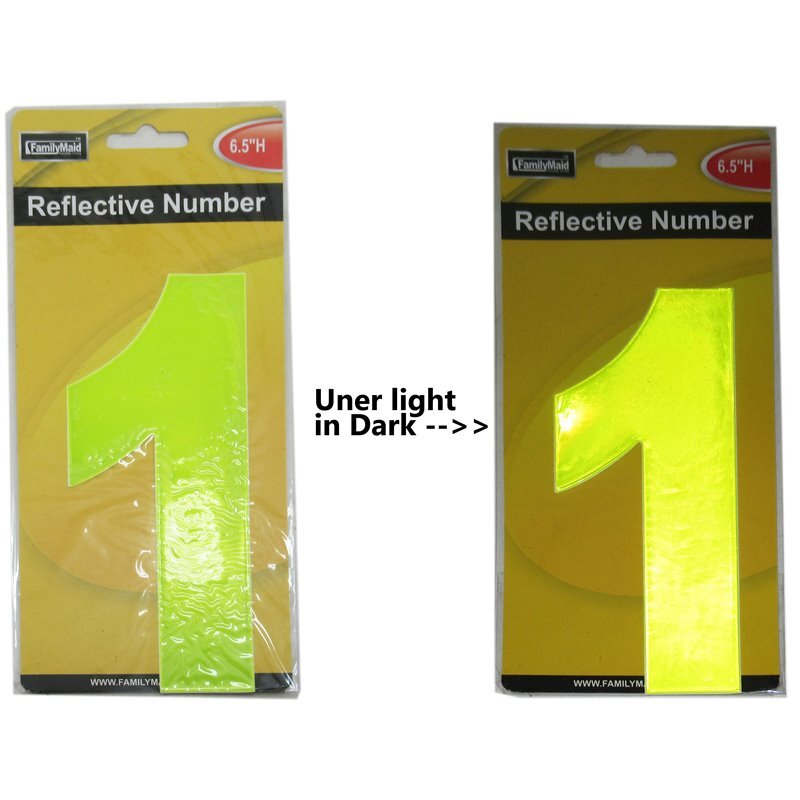 10/pk Multiple Propose 0-9 Reflective Numbers