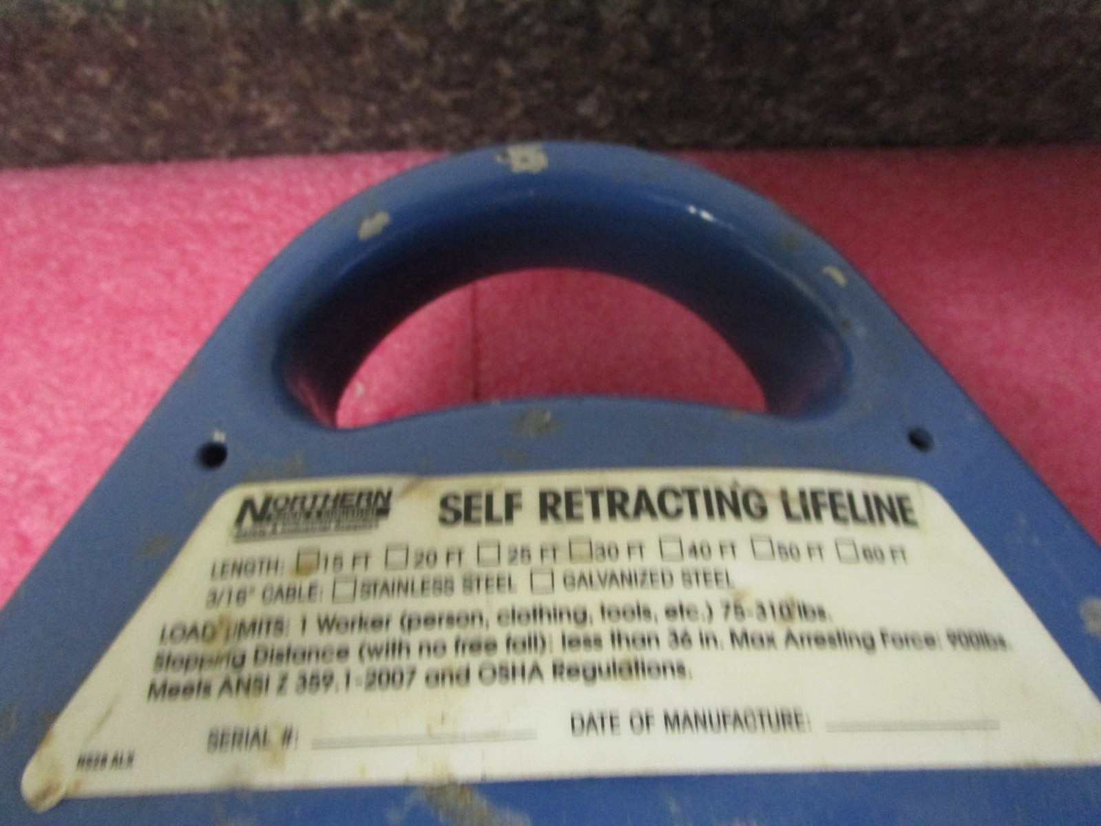Northern Safety Self Retracting Lifeline