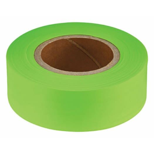 Empire 77-001 1-In. x 200-Ft. Lime Green Flagging Tape