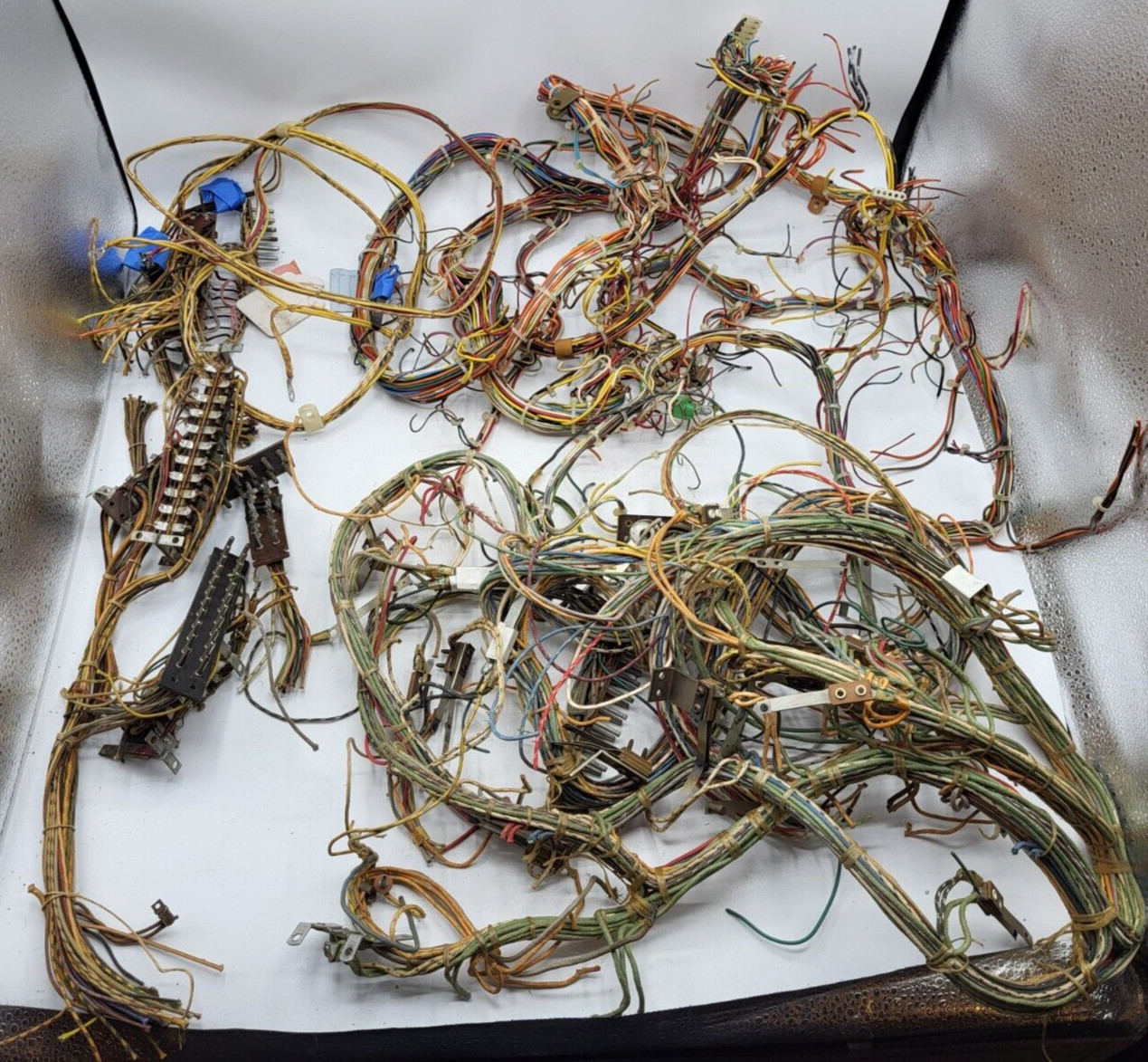 Vintage Pinball Machine/Arcade Game Wiring Wires Electrical Contacts AS IS