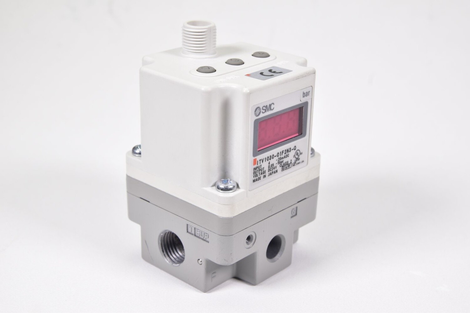 SMC ITV1030-01F2N3-Q, electro-pneumatic regulator