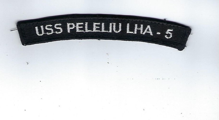 USS Peleliu, LHA-5,  US Navy "Rocker"