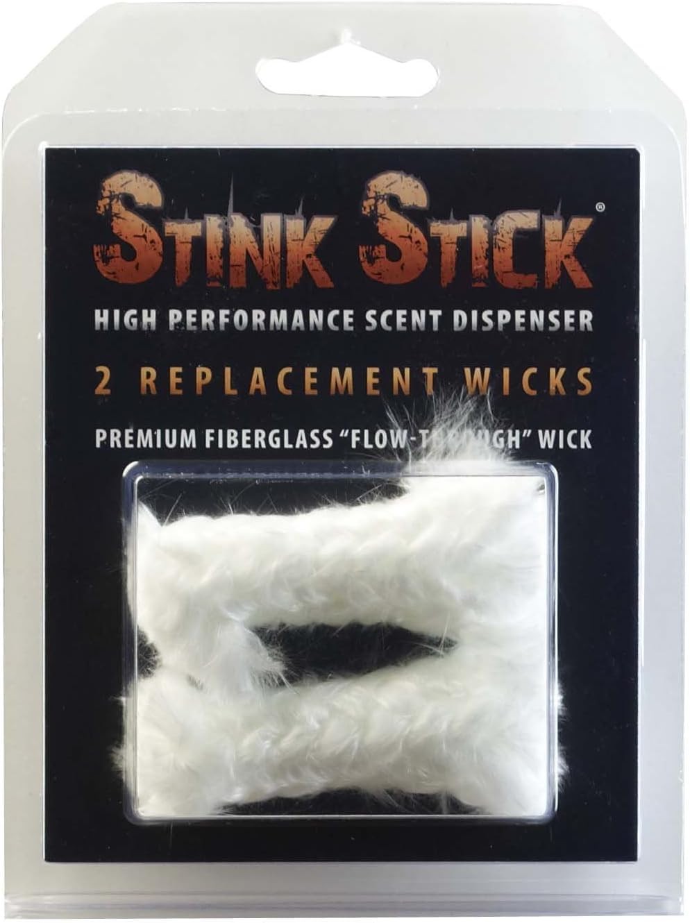 Conquest Scents Stink Stick Wicks – 2 Pack | 1 Count (Pack of 2), White