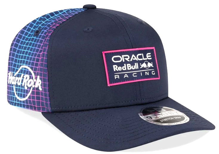 R - 2026 Miami GP F1 Race Hard Rock Special ORBR Stretch-Snap Cap. Factory 2nd.