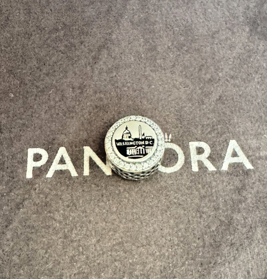Pandora WASHINGTOND.C. Charm Exclusive Bead Charm  S925 Sterling Silver