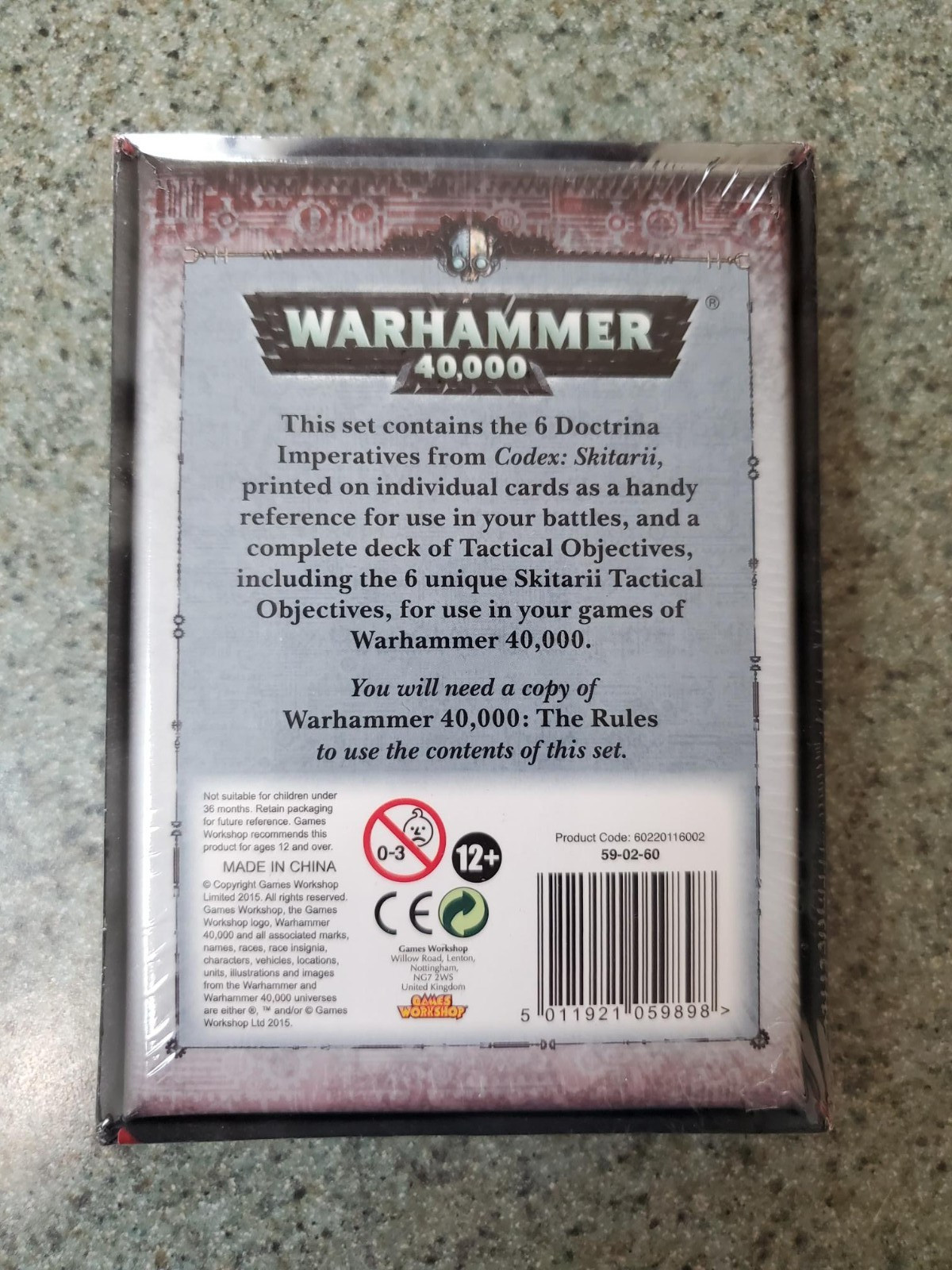 Warhammer Datacards Skitarii - NIB