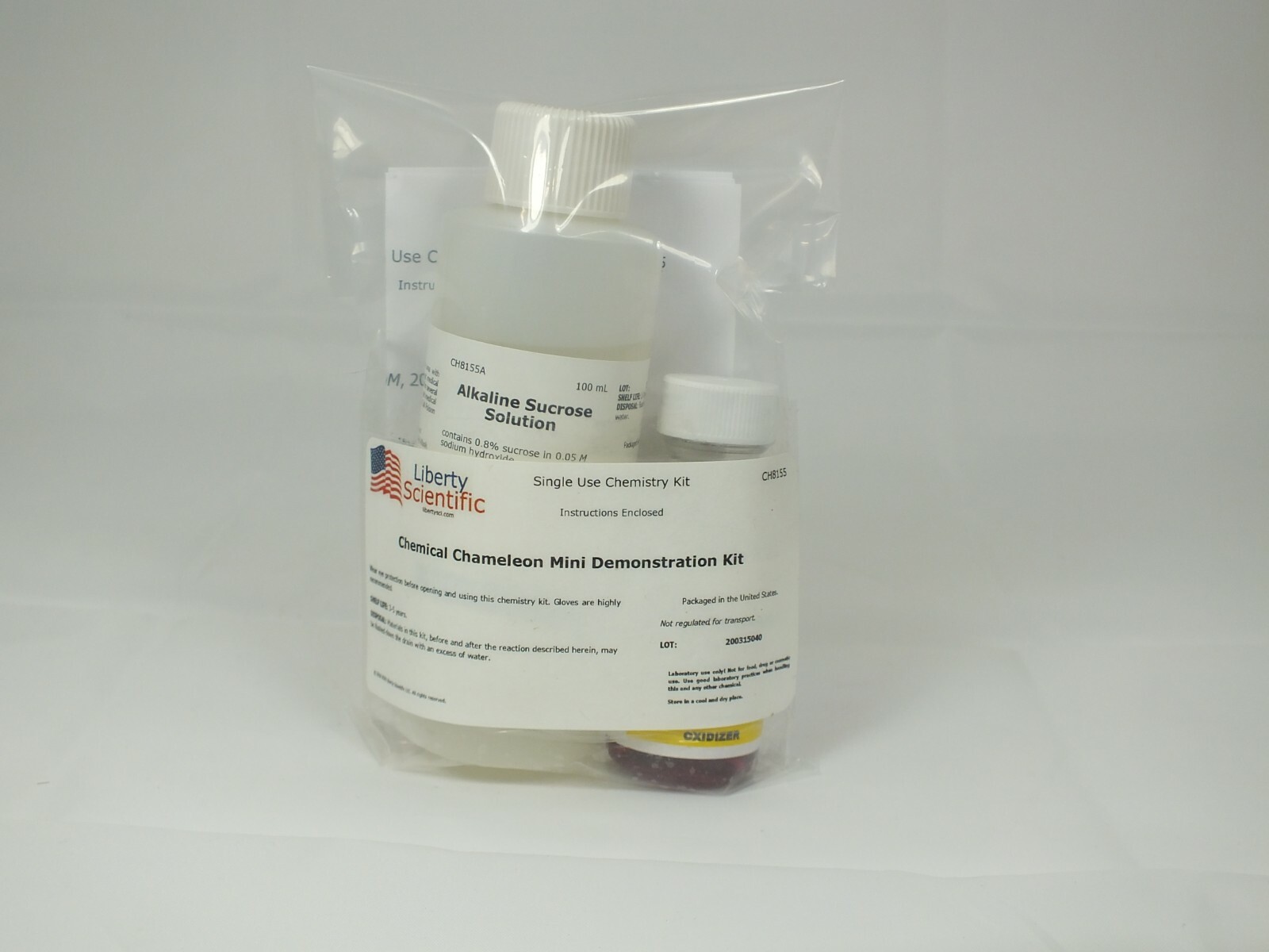 Chemical Chameleon Chemistry Kit (single-use)