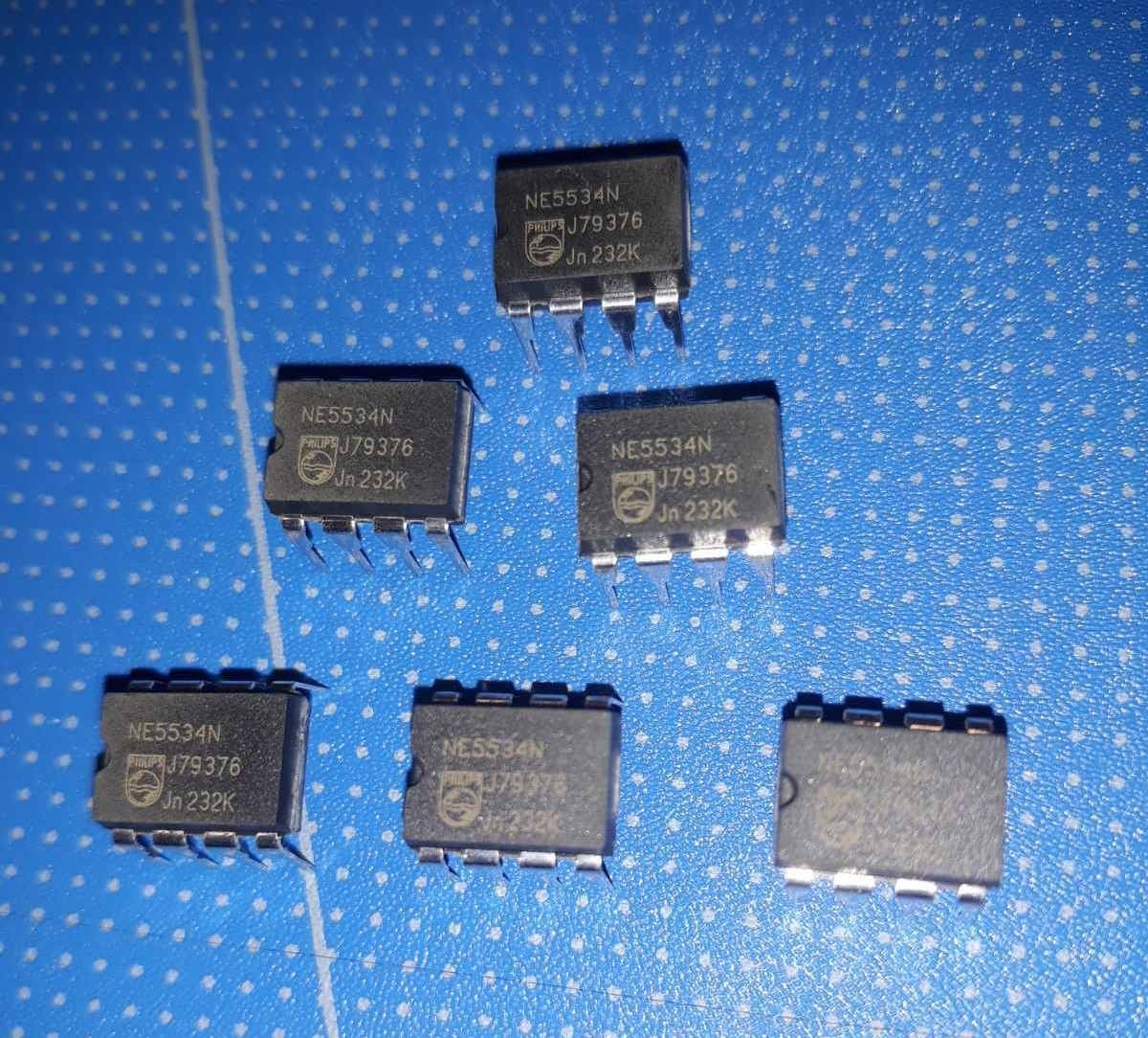 NE5534N Philips Dual and Single Low Noise Operational Amplifier