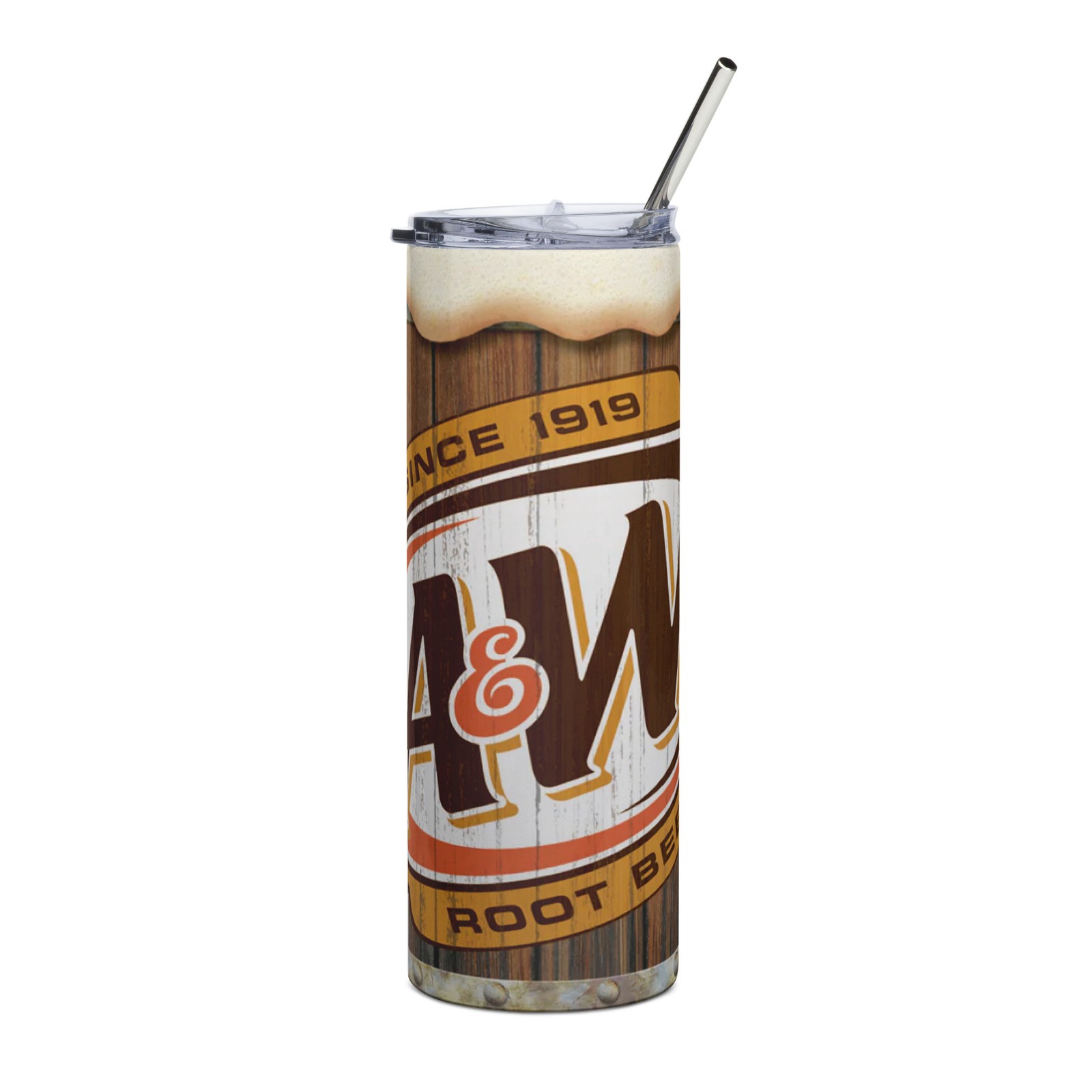 Classic Rootbeer Vibes Stainless Steel Tumbler