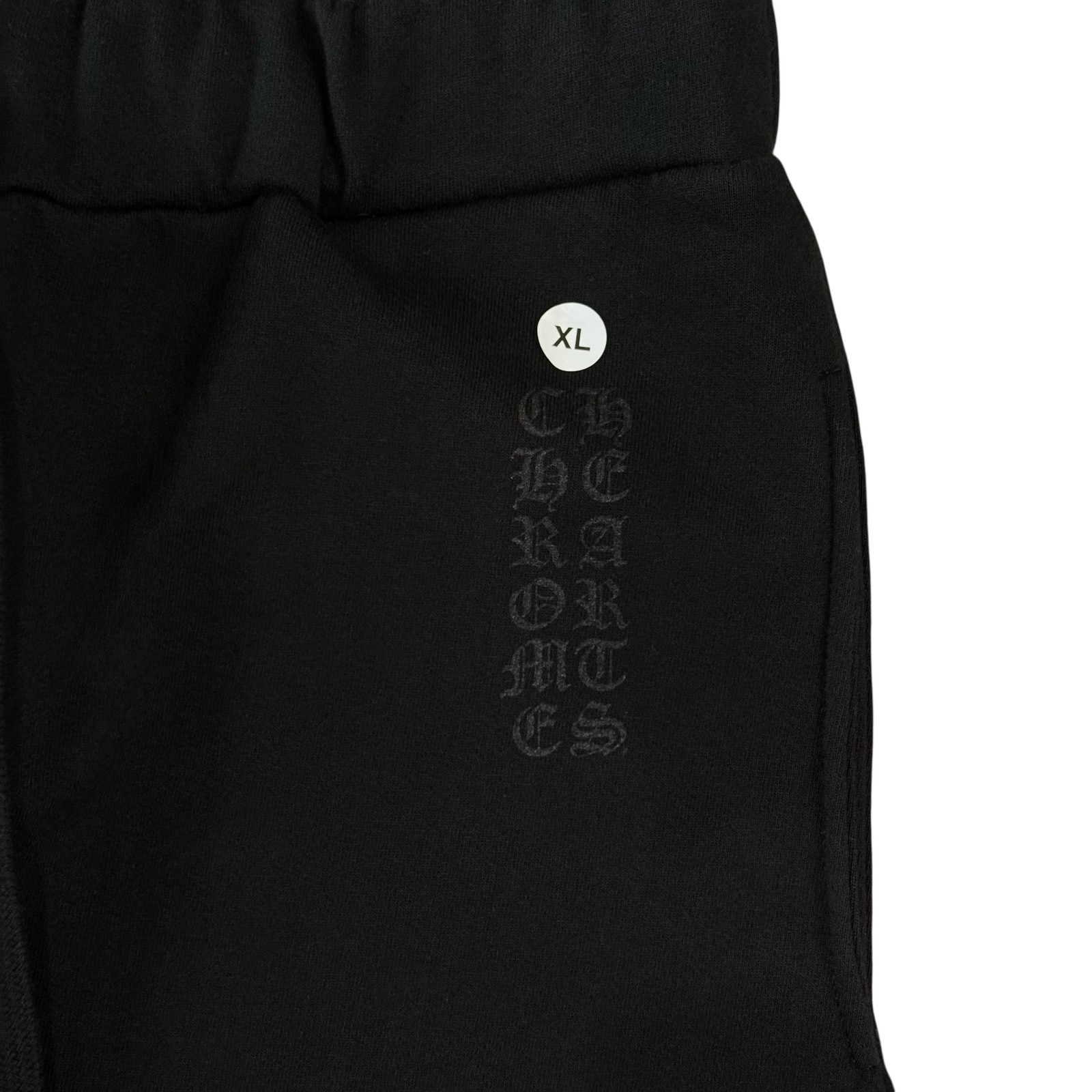 Chrome Hearts Miami Exclusive Vertical Logo Sweatpants Black