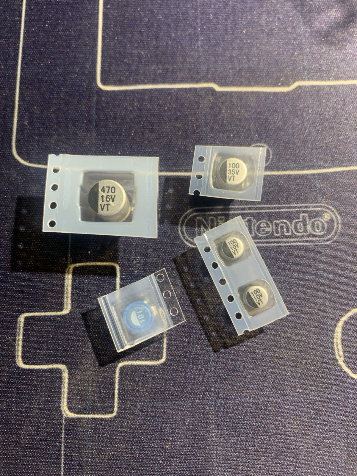 Nintendo Game Boy Advance Replacement Capacitor Kit