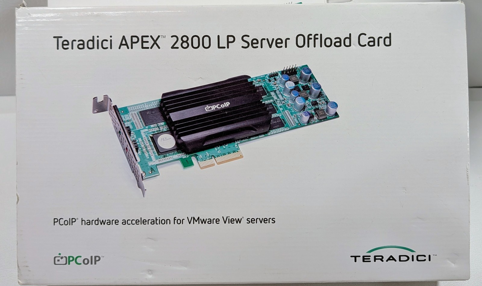 Teradici SA2800004 APEX 2800 LP Server Offload PCoIP Hardware Acceleration Card