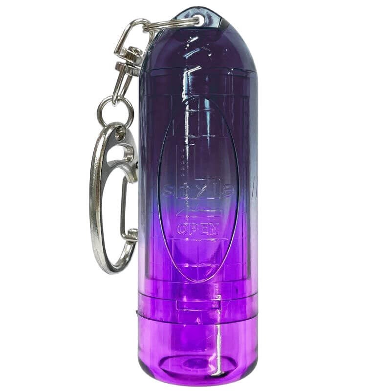 Natural Nine Lipstock Twin Color Amethyst Tip Case