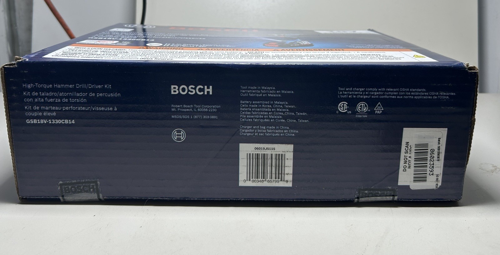 NEW Bosch PROFACTOR 18 Volt Cordless Connected Ready 1/2 Hammer Drill Kit
