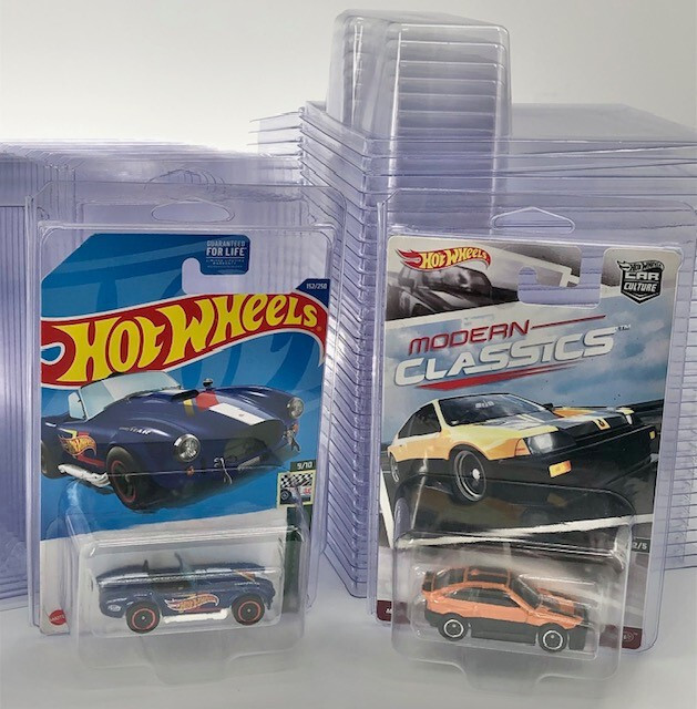 Protector Covers for Hot Wheels - 120 Protecto Pak Cases - Made in USA