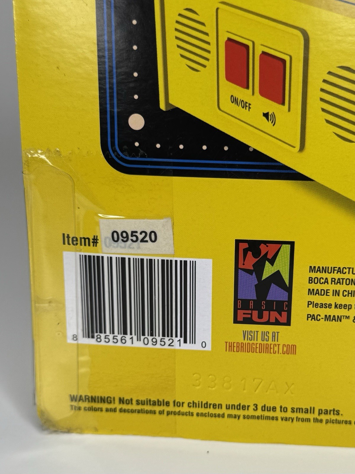 Basic Fun Atari Pac-Man Video Arcade Game Mini Handheld Game NEW SEALED