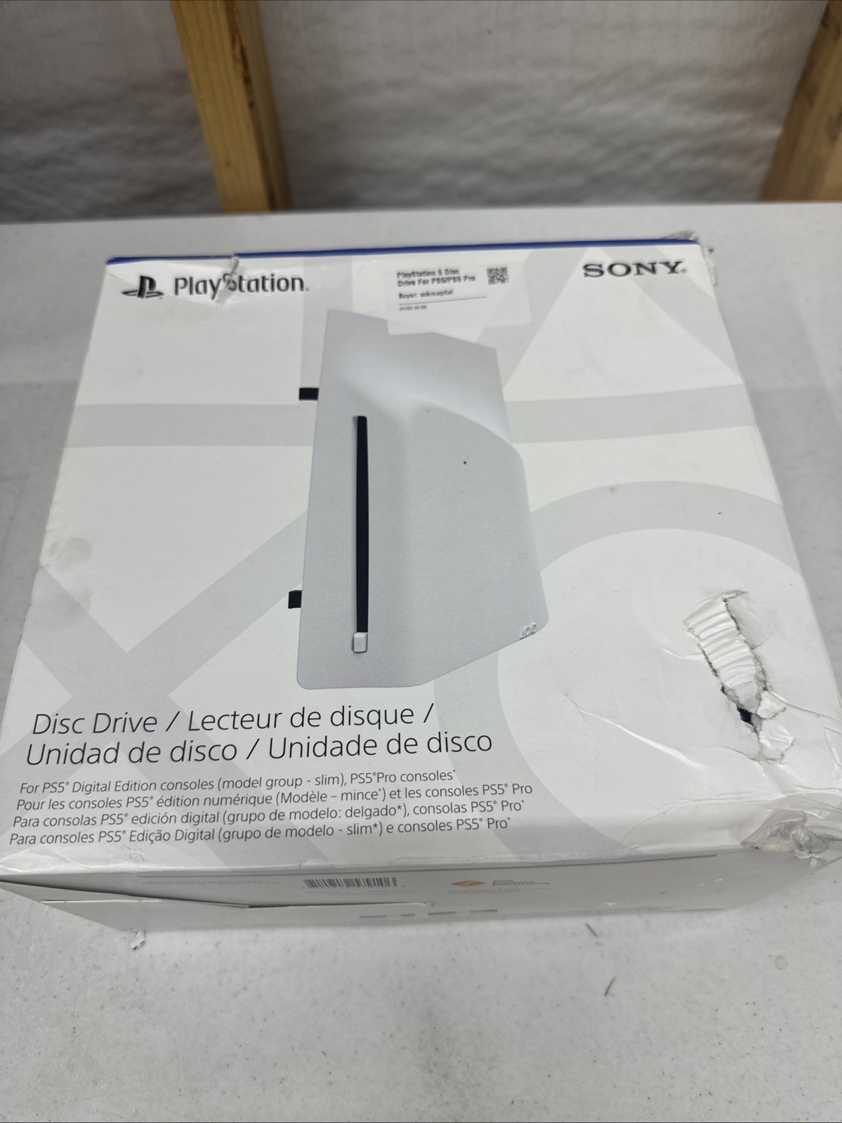 SONY Disc Drive for PlayStation 5 PRO or PS5 Slim SEALED NEW