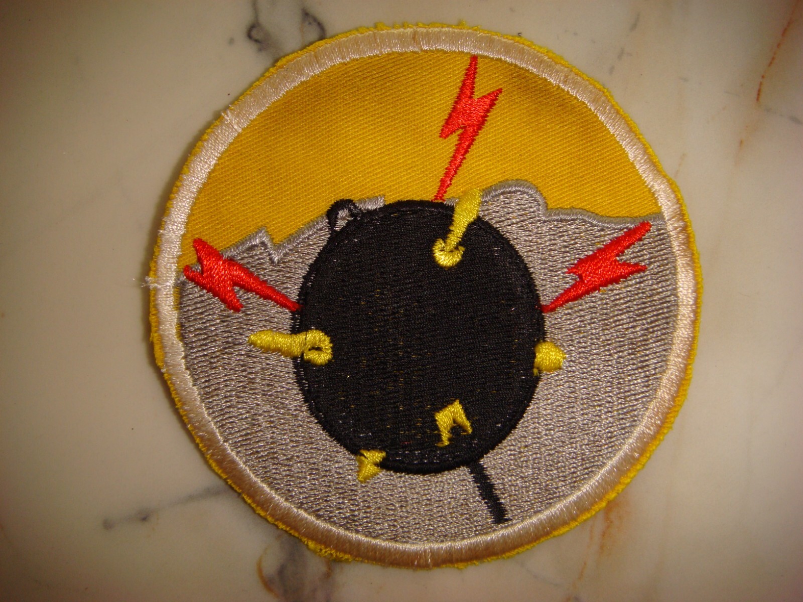US NAVY MINESWEEPERS NAVAL WARSHIP, VIETNAM WAR PATCH