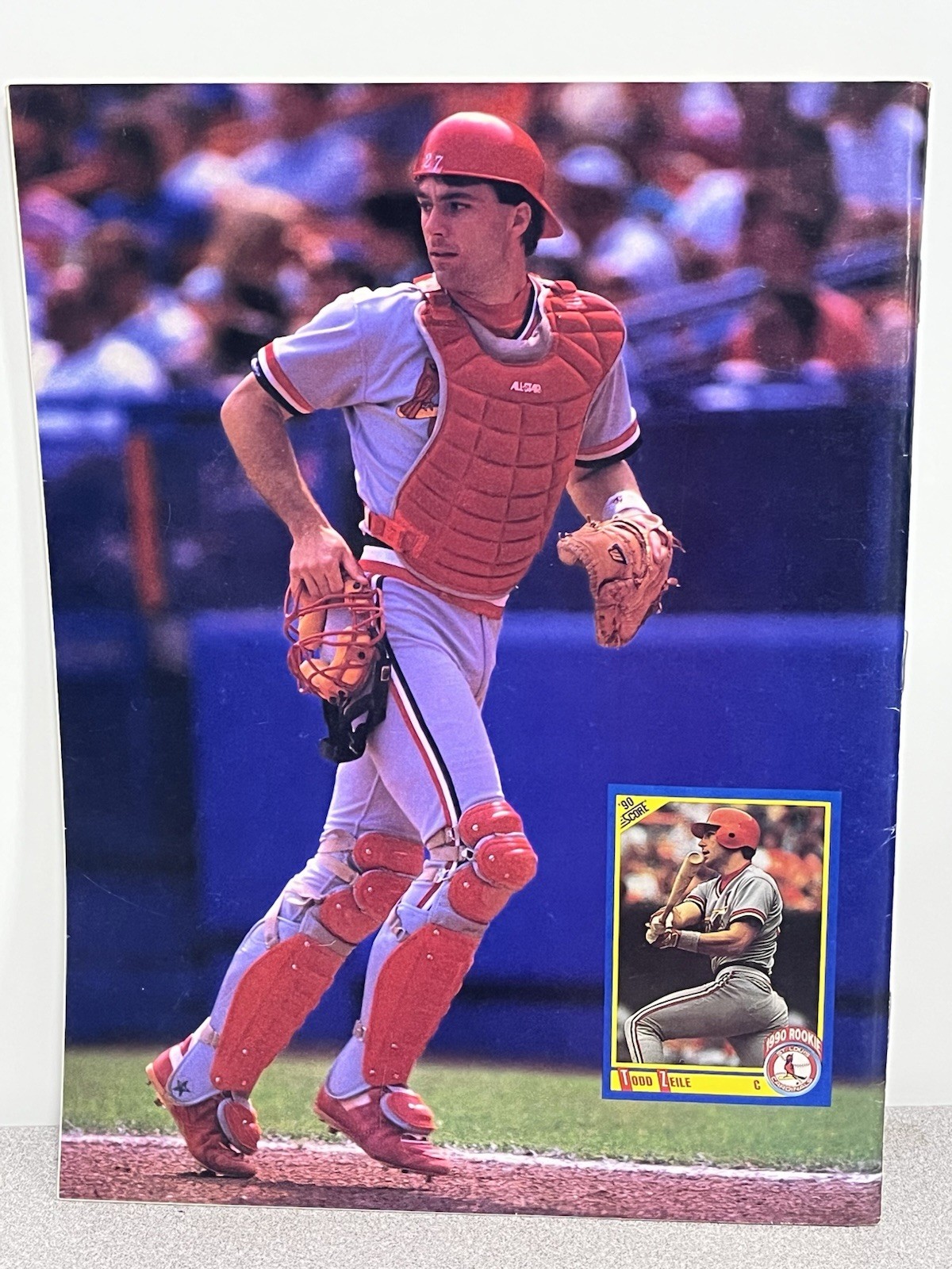 Howard Johnson Autographed Beckett March 1990 #545