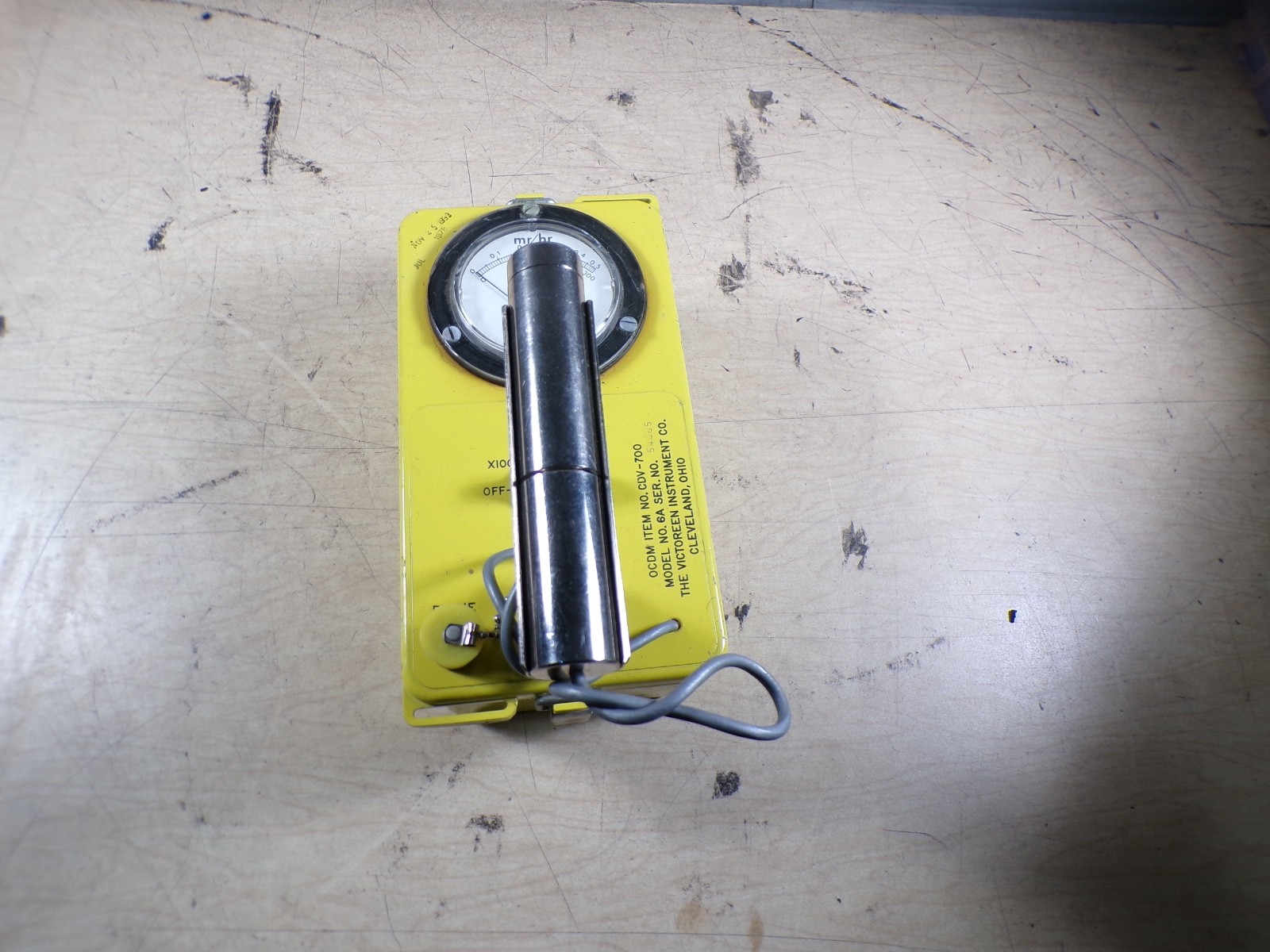 VICTOREEN CDV-700 RADIATION DETECTOR OCDM QA