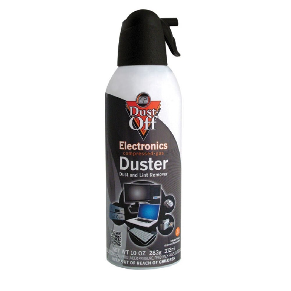 Falcon Dust-Off Electronics Compressed Gas Duster, 10oz - 4 Pack
