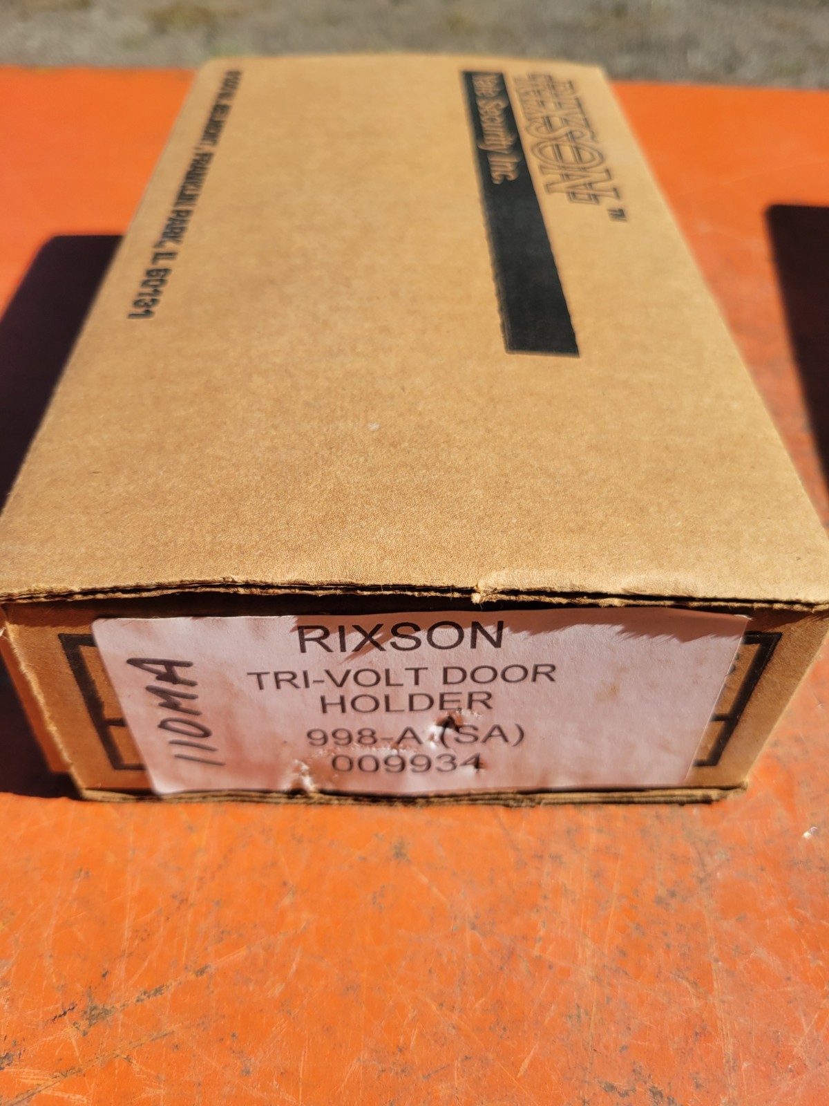 New Rixson 998A Aluminum Electromagnetic Tri-Volt Door Holder 998-A