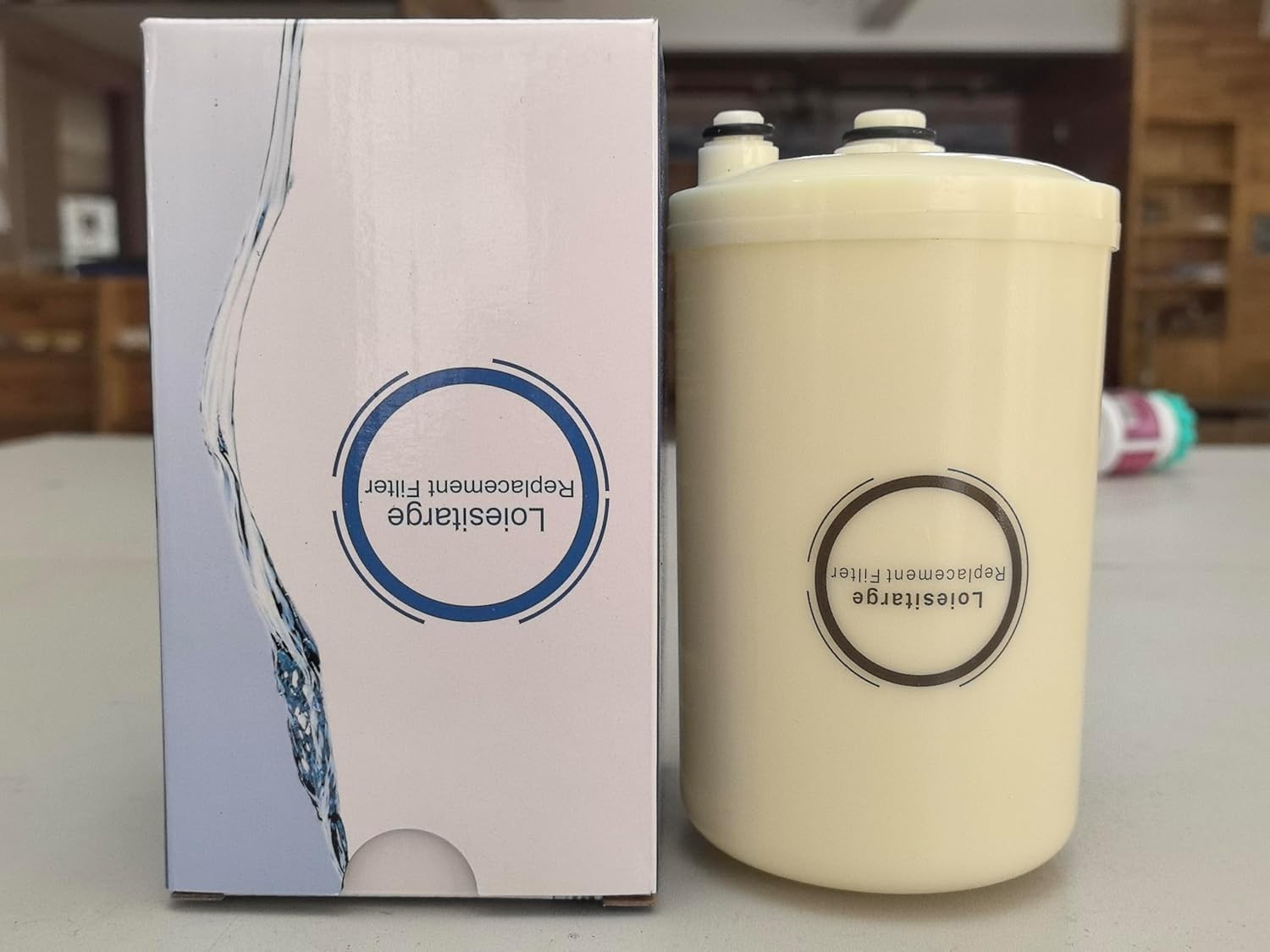 Compact 2 Pack Water Filter for Leveluk Kangen K-8, Enhanced Chlorine Filtration
