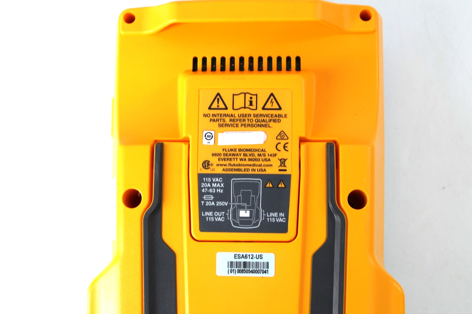 Fluke Biomedical ESA612 Electrical Safety Analyzer 115V - TESTED WORKING - Clean